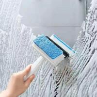 Multifunctional Glass Window Cleaner Cleaning Brush for Mirror, Bathroom, Wall - details 1