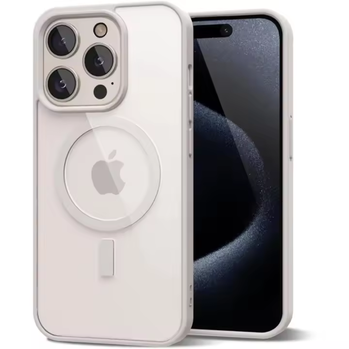 Funda Hybrid para iPhone No Amarilla Compatible con Magsafe Accesorios de Electrónica - 1