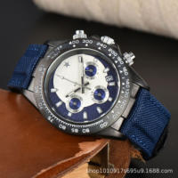 Seis pines-Reloj con Función completa para hombre, cronógrafo de cuarzo, informal, de moda - details 4