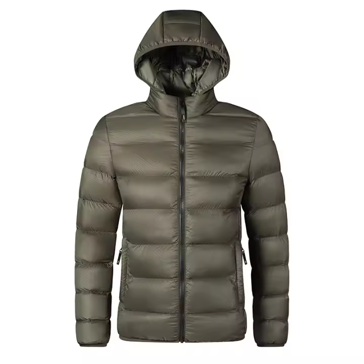 Chaqueta de moda para hombre de estilo clásico, cálido, grueso, resistente al viento y casual de invierno. - 1