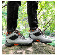 Botas de senderismo antideslizantes para hombre, zapatos de acampada al aire libre, senderismo y Trekking con cordones, zapatillas de caza y escalada, gran oferta - details 19