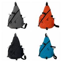 Bolso de pecho de Color sólido para hombre, bolso de hombro de tela Oxford multifuncional de gran capacidad, hombro ajustable, estilo coreano - details 1