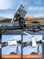 QOOVI-Soporte de teléfono móvil para bicicleta, accesorio para bicicleta, GPS, a prueba de golpes, para iPhone 14 Pro, Samsung y Xiaomi - details 6