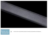 Cinturón de Cuero de Lujo para Hombres Hebilla Automática Diseño de Negocios de Moda - details 6