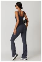 Mono de Yoga ajustado para mujer, Adelgazante y adelgazante, con un traje de Yoga y Fitness integrado ligeramente acampanado - details 15