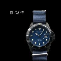 Dugary Sports Fashion quartz Watch 316L acero inoxidable luminoso impermeable piloto 40 mm zafiro militar masculino - details 0