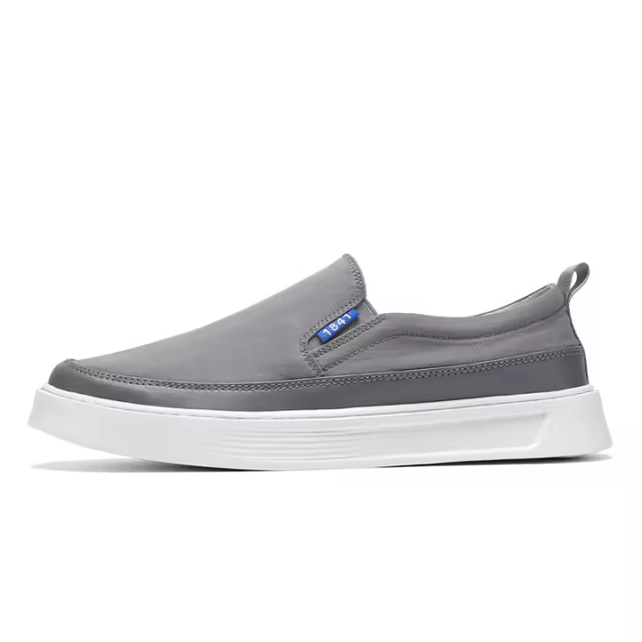Los hombres de tela de paraguas impermeable de un pedal perezoso zapatos de tela de los hombres. - 1