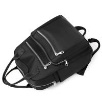 Mochila de viaje informal para mujer, bolso de hombro Oxford impermeable, bolso de mano de gran capacidad, monedero negro, paquete escolar - details 21