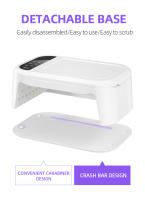 Secado de Manicura de Alta Potencia de 300W con Almohada de Mano Lámpara LED UV Profesional para Esmalte de Uñas Herramientas y Equipo de Manicura de Belleza - details 15