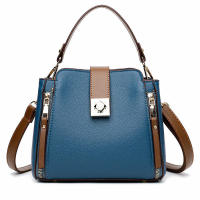 Bolso de hombro pequeño para mujer, bolso cruzado de cuero de PU de diseñador, bolso informal de color sólido - details 10
