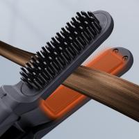 Portátil Sin Cable Alisador de Cabello 3 Velocidades Ajustables Cepillo Eléctrico para Estilizar Rizos Desenredador para Belleza - details 21