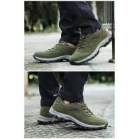 Nuevos Zapatos Originales De Senderismo De Cuero De Gamuza Para Exteriores Para Hombre, Zapatos De Viaje Para Senderismo, Zapatos De Caza, Zapatos Para Correr En El Rastro, Talla Grande 49 - details 11