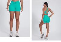 SHINBENE-pantalones cortos deportivos Super Cloud para gimnasio, Shorts sexys de cintura alta con cordones para Yoga, entrenamiento, correr, 4 ", 2,0 - details 7