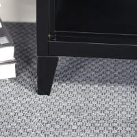 Archivador Estilo Industrial Armario de Almacenamiento con Llave Muebles de Oficina Negro - details 8