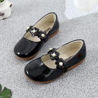 Zapatos planos florales de cuero para niñas, zapatos de vestir de alta calidad, suaves, de princesa, con flores, para fiesta de boda, 26-36 - details 5