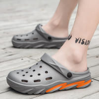 Zuecos informales para hombre, sandalias de moda de lujo, zapatos de jardín, zapatillas de playa al aire libre, calzado Masculino - details 11