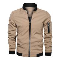 Chaqueta Bomber Delgada de Moda para Hombres Ajuste Perfecto para Tallas 6XL - details 0