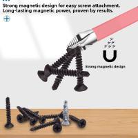 Punta de destornillador magnético antideslizante, cabeza de lote resistente a impactos de alto Torque, punta de destornillador Ph2 de alta dureza, 6/10 Uds. - details 14