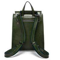 Nueva mochila, mochila simple para mujer, cuero de cera de aceite, mochila pequeña informal, bolso de viaje de alta gama de moda - details 4
