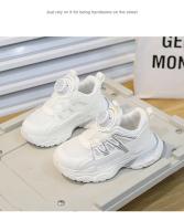 Zapatos deportivos de compañero de clase verano nuevos zapatos para correr al aire libre transpirables de malla única zapatos medianos y grandes para niños y niñas de suela suave para papá - details 4