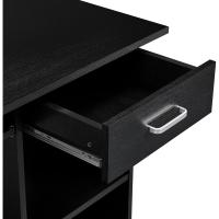 Mesa de Escritorio Blanca Espacio de Almacenamiento con Soporte de Monitor - details 16