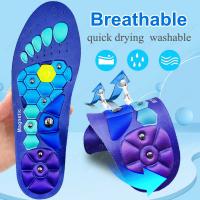 Plantillas deportivas de terapia magnética médica, plantilla de acupresión adelgazante para masaje de pies, pérdida de peso, almohadillas para zapatos para el cuidado de la salud antifatiga - details 4