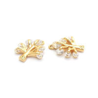 Colgantes de Árbol de Brasso Dorado de 18K Joyería Hazte de Diamantes Falsos y Circonio - details 37