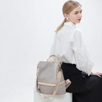 Mochila antirrobo mujer,bolso antirrobo mujer,mochila mujer casual,mochila cuero mujer - details 4