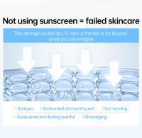 Crema facial blanqueadora instantánea UVB/UVA, protector solar tonificante para deportes al aire libre, crema hidratante teñida, crema protectora solar impermeable JoyPretty - details 1