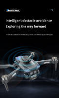 Dron teledirigido S183 con cámara 480P, cuadricóptero plegable con Wifi, 4 lados, evitación de obstáculos, modo de flujo óptico, Mini fotografía aérea - details 2