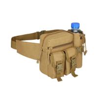 Riñonera táctica de nailon para hombre, bolsa para teléfono con botella de agua para senderismo, deportes al aire libre - details 17