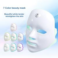 Máscara De Luz LED Para El Rostro Con Carga USB 7 Colores Terapia Fotónica Belleza Anti-Edad Rejuvenecimiento Piel Blanqueadora Cuidado De La Piel - details 0