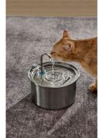 Dispensador de agua de acero inoxidable para mascotas popular - details 1