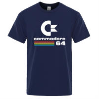 Camiseta con Estampado Commodore para Hombre, Camisa de Algodón, Manga Corta, Diseño Retro de SID Amiga, Ropa de Calle, Commodore 64, C64, Verano 2022 - details 7