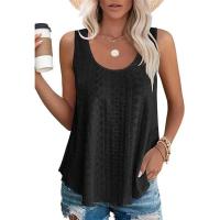 Camisetas informales holgadas sin mangas de talla grande para mujer, camisetas sin mangas de verano 2025, camisetas sin mangas de moda para mujer - details 2