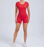 Mono de Yoga de Alta Brillo Conjunto Deportivo de Gimnasio sin Espalda para Mujeres - details 6