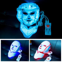 Máscara con Luz Led para Cuidado Facial, Mascarilla para Cara y Cuello, Dispositivo para Terapia Antiacné Blanqueamiento Rejuvenecimiento de la Piel, Máquina de Tratamiento con 7 Colores - details 7
