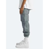 Temu Shein Pantalones Cargo para Hombre Deportes Color Sólido Cordón Multi-Bolsillo - details 2