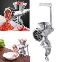 Picadora de carne ajustable, herramienta multifunción para rellenar salchichas, molinillo de fideos, frutas y verduras, operado a mano - details 1