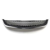 Rejilla de malla para capó de motor delantero, parachoques negro brillante, parrilla de carreras para Honda Civic JDM tipo R 2001-2003 2DR/4DR EM/ES - details 3