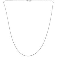 Collar de cadena de armadura de acero inoxidable para mujer, joyería plateada, 2 mm de ancho, 80 cm de largo - details 0
