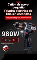 Taladro eléctrico para casa juego de destornilladores electricista - details 0
