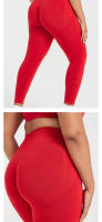 Mallas de gimnasio sin costuras para mujer, pantalones de Yoga para Fitness, conjunto de cintura alta suave, ropa deportiva para Fitness, nuevo - details 3