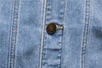 Chaqueta vaquera de algodón para hombre, abrigo informal ajustado, Primavera otoño - details 10