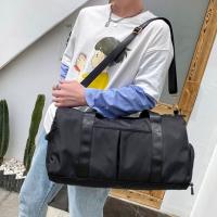 Bolso de hombro para ropa de zapatos, bolsa de almacenamiento de gran capacidad, separación seca y húmeda, bolsa de Yoga para gimnasio, bolsa deportiva cruzada, bolsa de viaje de mano - details 1
