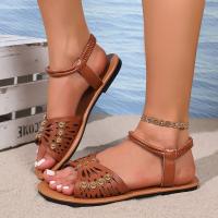 Sandalias de Mujer 2025 Estampado de Mariposa, Tallas 36-43, Estilo Playa Europeo, Calzado de Verano Ligero y Perfecto - details 14
