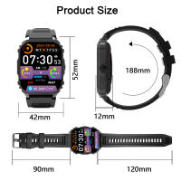 El reloj inteligente Y18 cuenta con monitoreo de ejercicio, recordatorios de SMS, varios idiomas y batería de larga duración - details 0