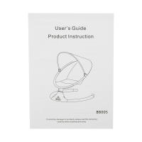 Mecedora eléctrica inteligente para bebé, cuna columpio para bebé, cama para dormir con música Bluetooth, color gris - details 16
