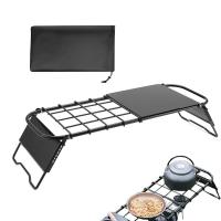 Mini mesa plegable para barbacoas de camping, mesa de café plegable de metal de altura regulable, equipo de cocina de camping - details 0