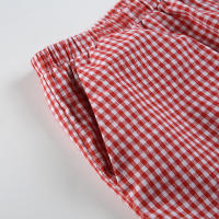 BUNO-Pantalones de encaje a rayas para mujer, Pantalones rectos de pierna ancha con cintura elástica y cordón, ropa de calle holgada para primavera y verano, pantalones de chándal informales - details 67